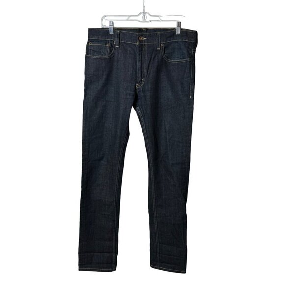 Levis 511 Jeans Mens 36x34 Dark Wash Slim Fit‎ Classic Casual - Picture 1 of 16